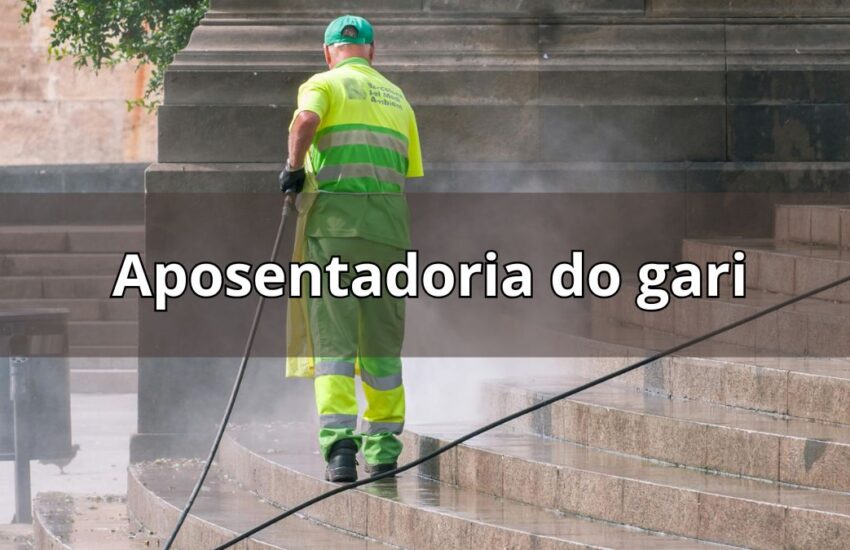 Aposentadoria do gari
